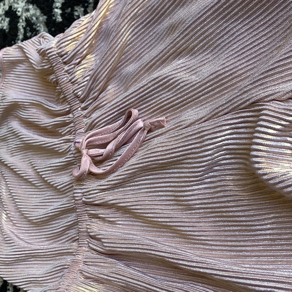 Shiny Pink Romper - Picture 2 of 3